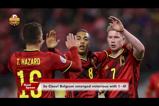 Belgium Through To The Quarter Finals With 1-0!