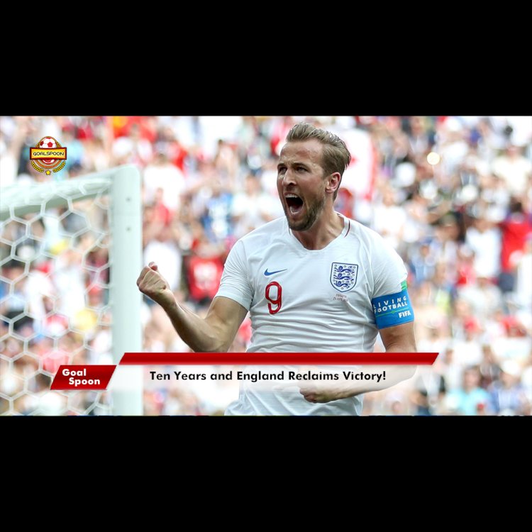Ten Years And The Three Lions Finally Win!